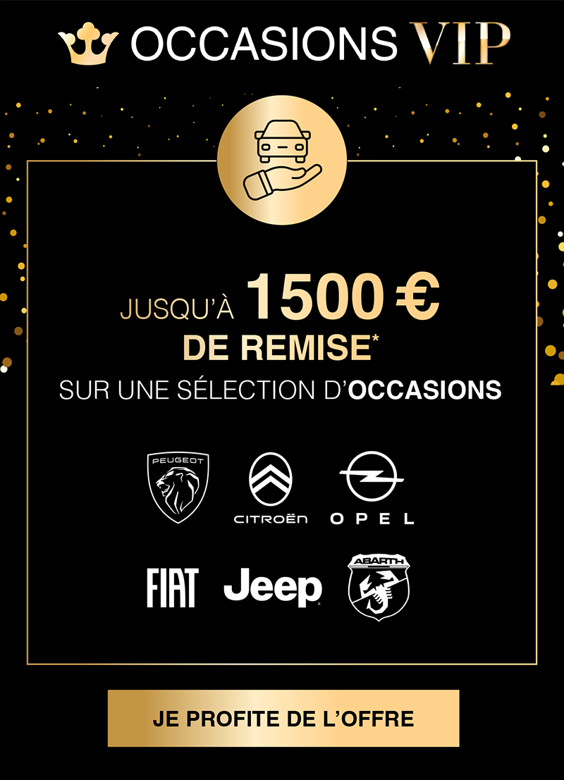 Jusqu'à 1500€ de remise*